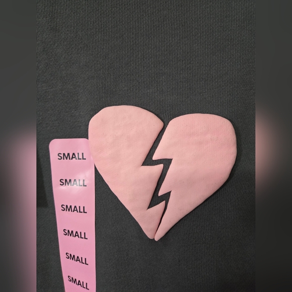 NWT WildFox I WISH IT WAS SATURDAY S gray sweatshirt - Picture 2 of 4